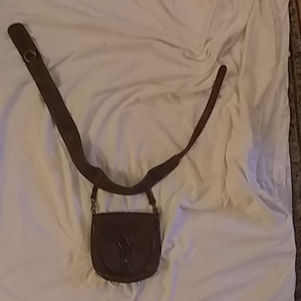 Brown belt bag